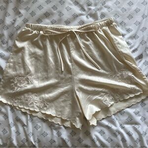 Zara satin shorts